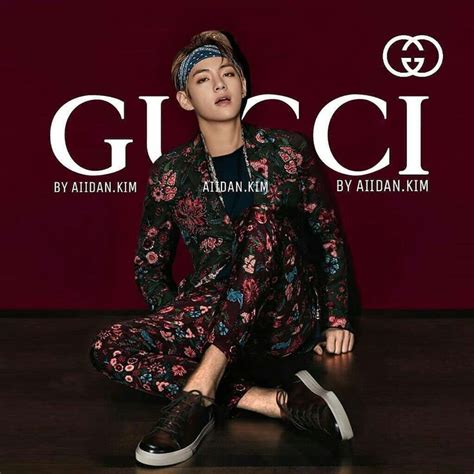 kim taehyung gucci headband|bts members v Gucci.